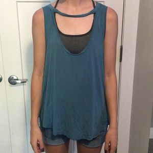 Mossimo blue tank